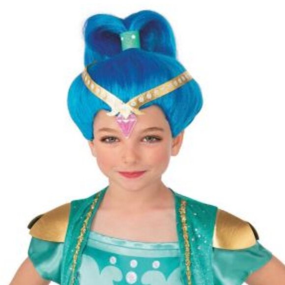 Rubie's Other - Nickelodeon Shimmer & Shine Blue Girls' Wig